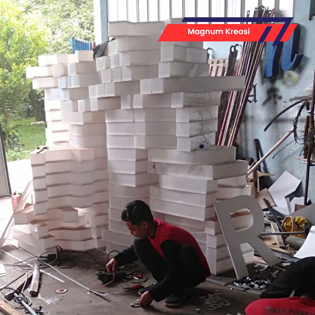 Jasa pembuatan huruf timbul Jabodetabek