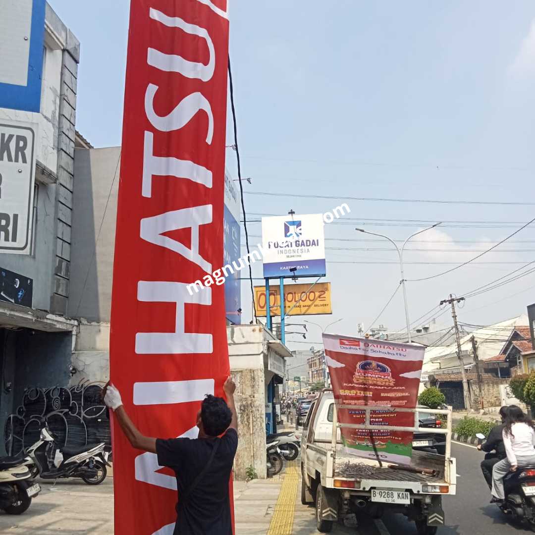 jasa pasang umbul umbul event