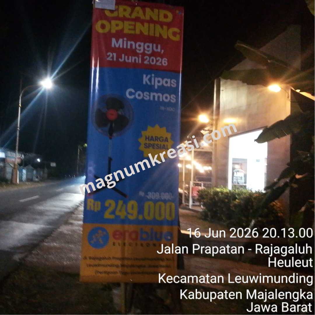 Jasa Pasang Umbul-Umbul & T Banner Majalengka