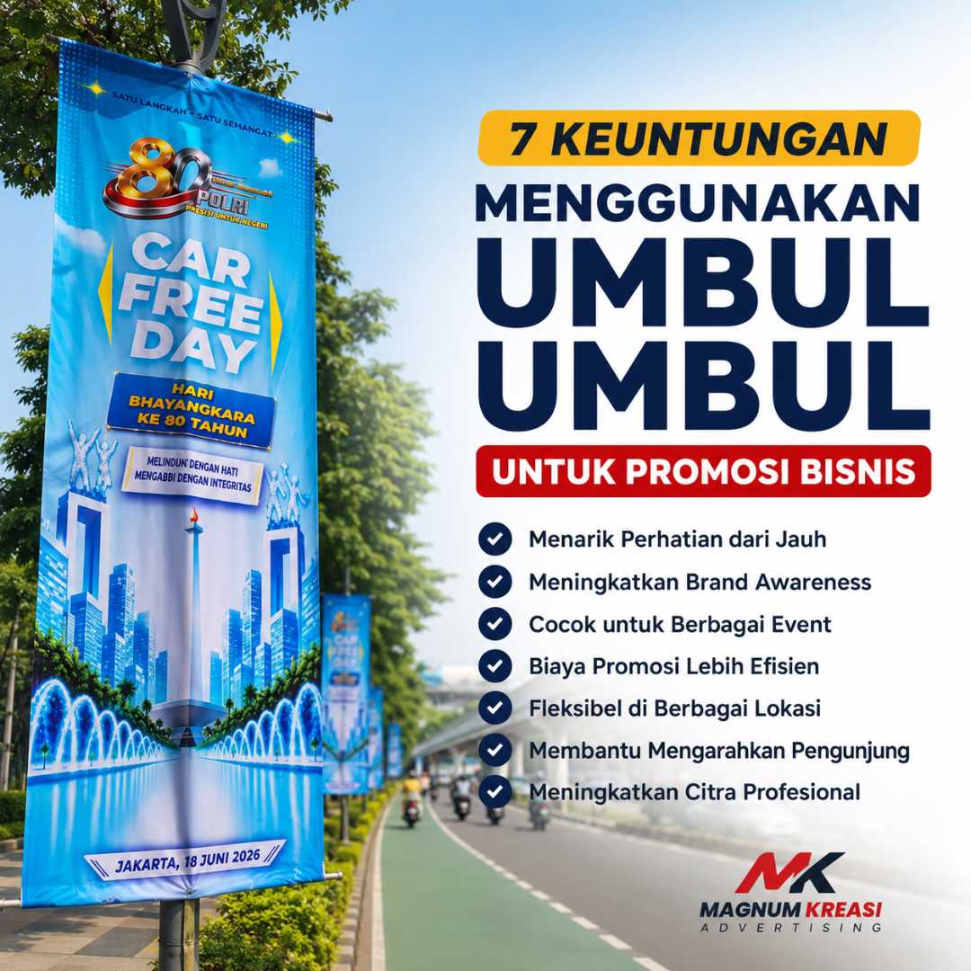 Keuntungan Menggunakan Umbul-Umbul