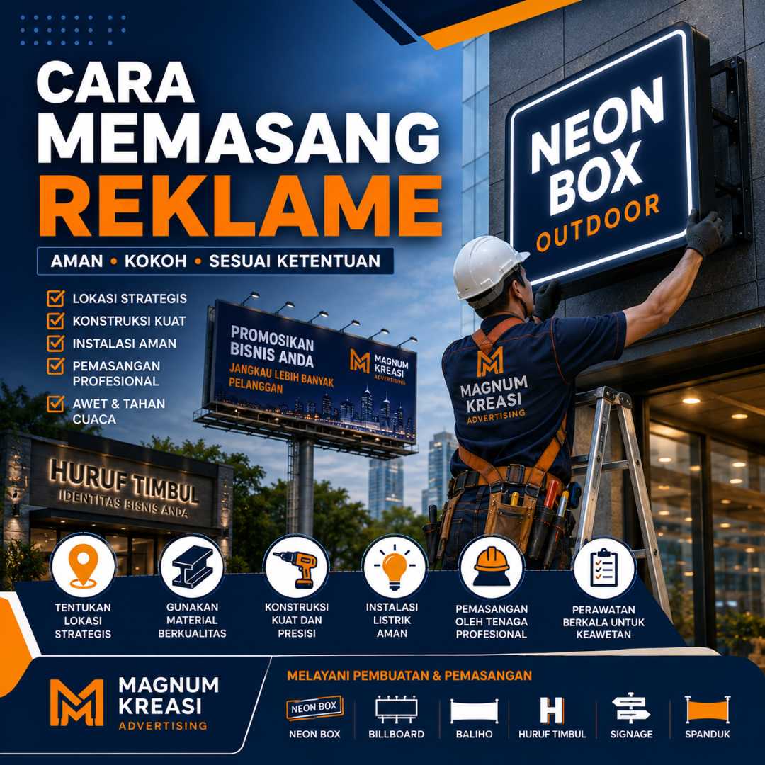 cara pasang reklame