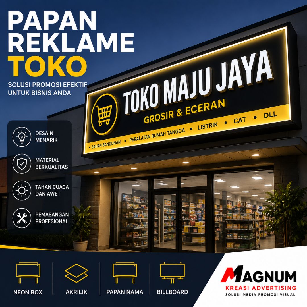 Papan Reklame Toko Avada Car Dealer News
