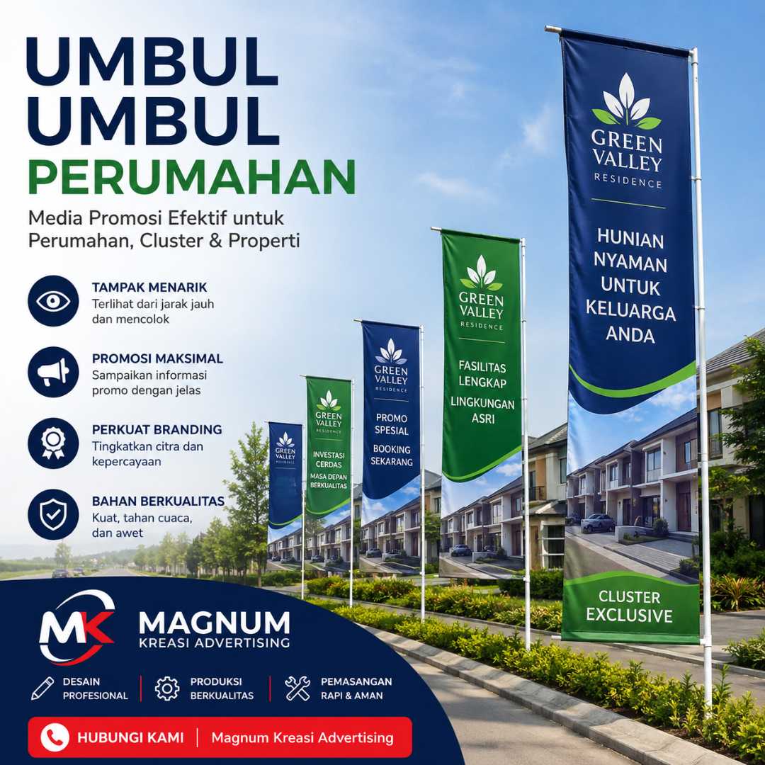 umbul umbul perumahan